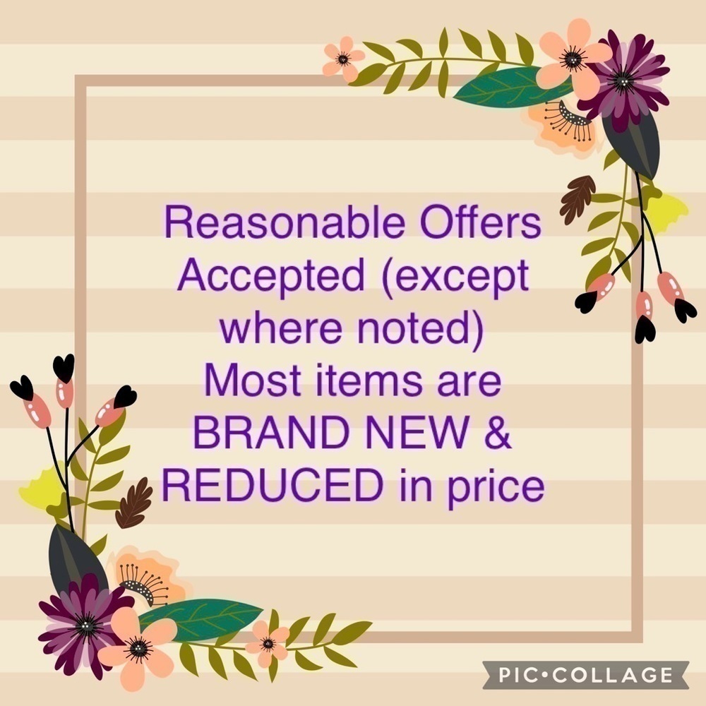 Reasonable Offers Only